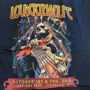 NWOT Louder Than Life Concert T 2016